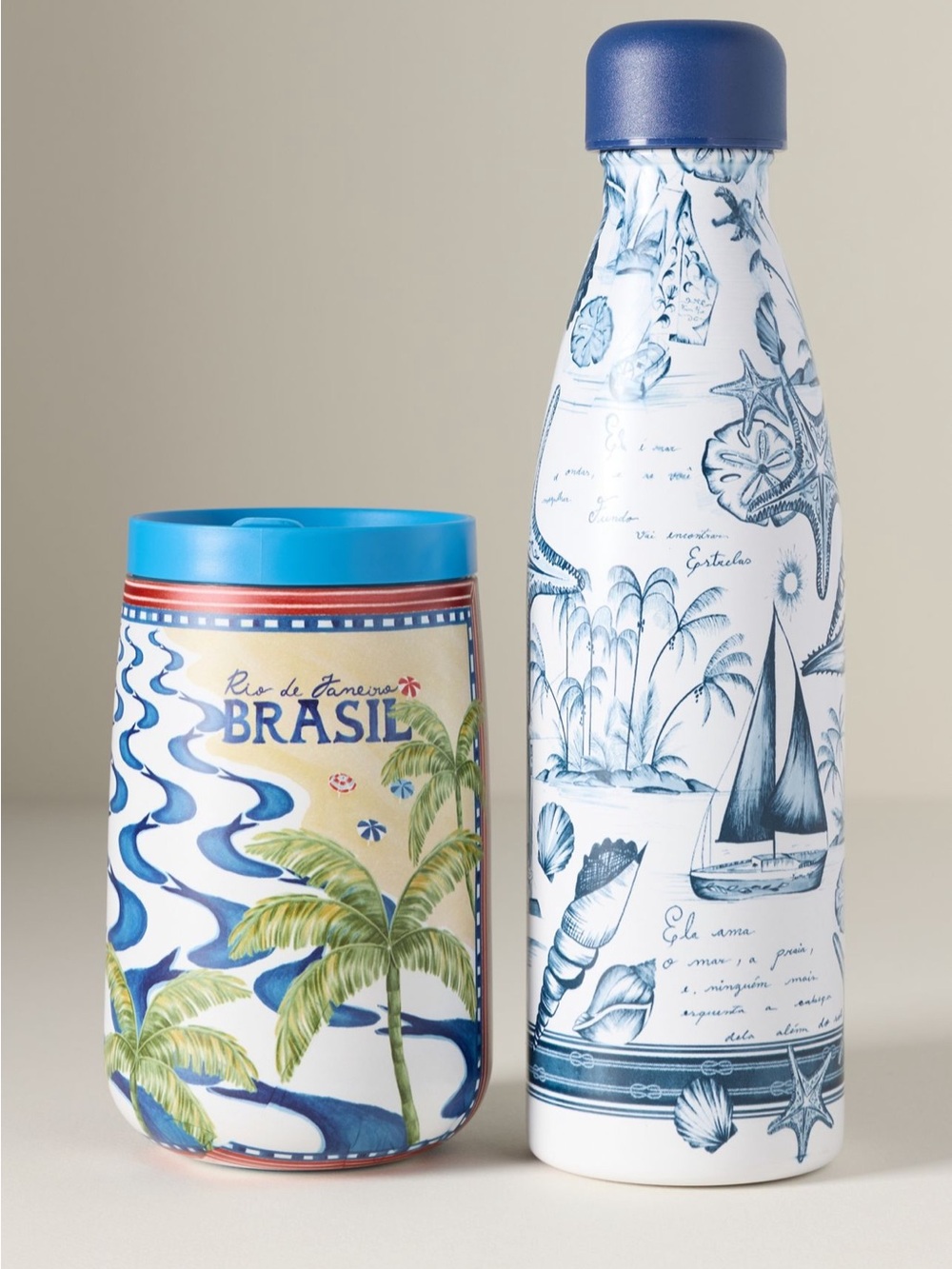 Farm Rio Thirst For Joy Water Bottle Set